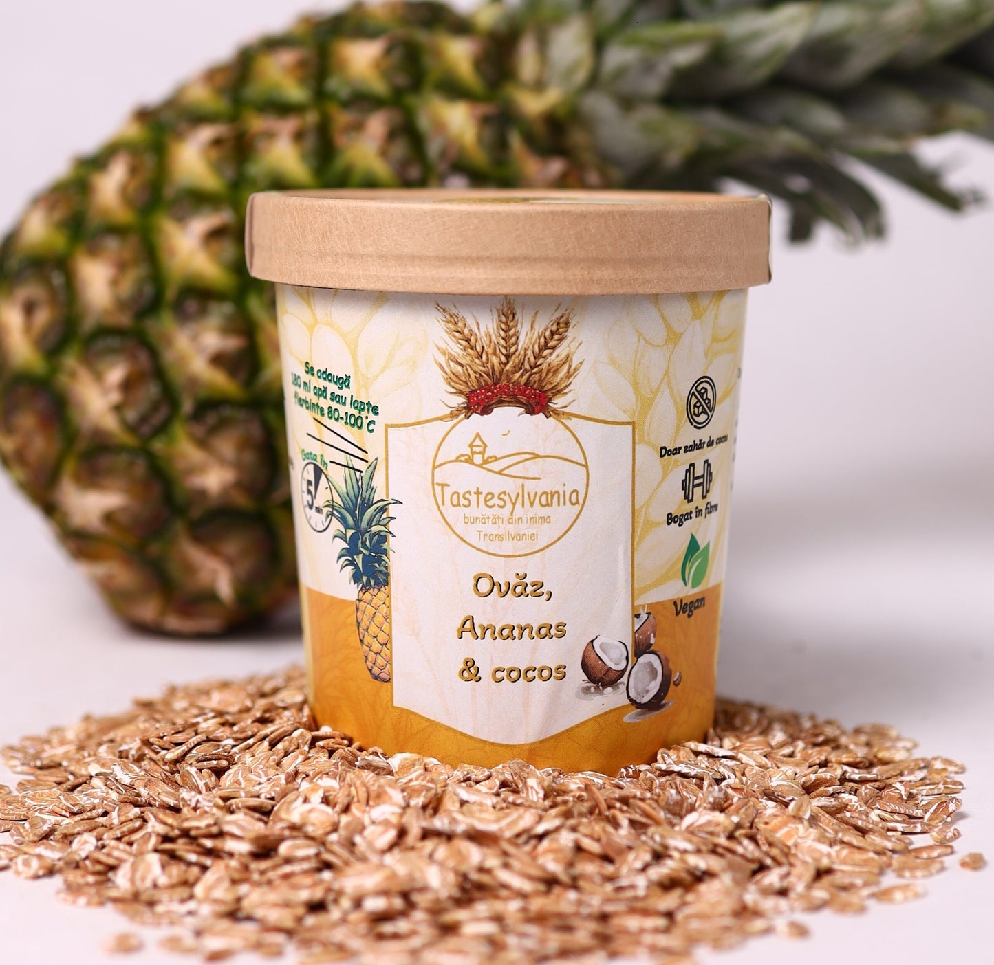 Terci cu Ananas și Cocos (70g)
