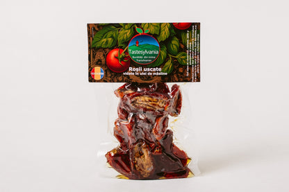 Roșii deshidratate vidate în ulei de măsline 200g