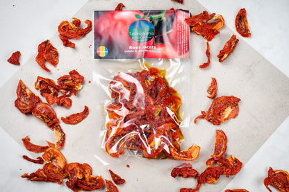 Roșii deshidratate vidate în ulei de măsline 200g